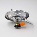 IPRee Metal Cooking Stove Portable Ultralight Mini Butane Gas Cooking Furnace Camping Picnic With Tank Base