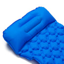 Ultralight Inflatable Sleeping Mat Multi-use Waterproof Camping Air Pad Foldable Roll Bed Mattress With Pillow