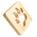 Dog Feet Claw USB Wood Table Night Light Desk Bedside Lamp Home Bedroom Decor