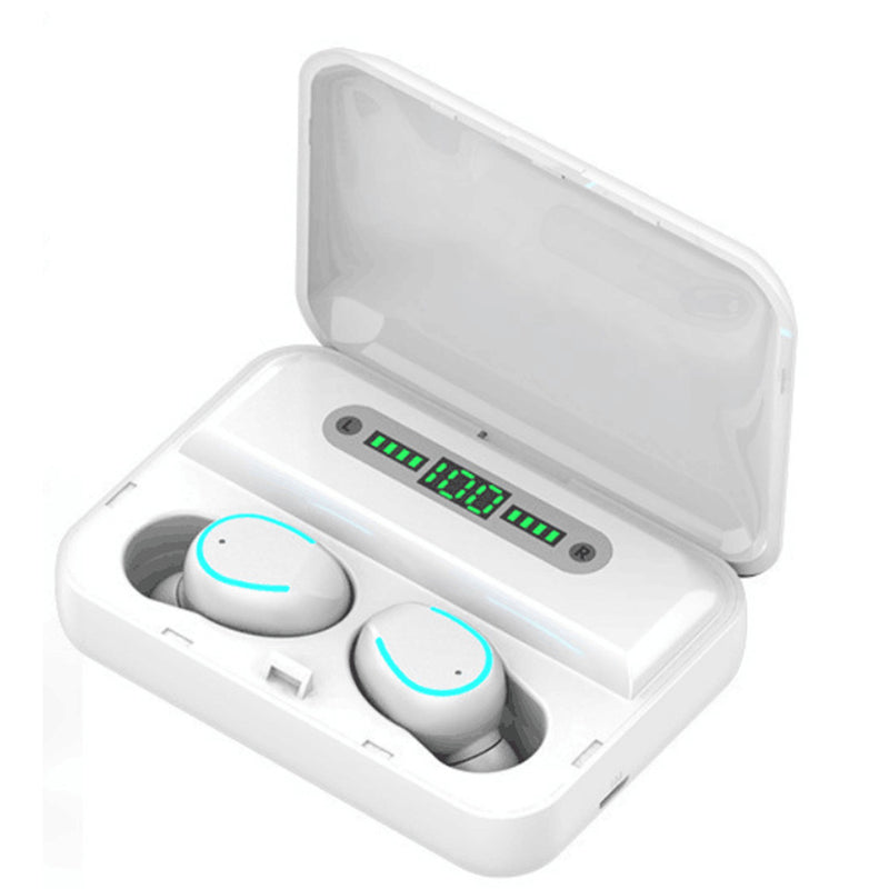 TWS Dual Digital Power Display bluetooth 5.0 Wireless Stereo Earphone Auto Pair Sport Headset for Cell Phone