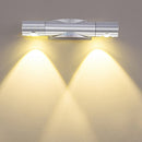 6W LED Wall Lamp Light with Remote Controller Rotatable Hallway Spotlight Bedroom Home Decor