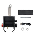 3500MA 5V 1.5A 360 Rotation Mobile Phone Holder With USB Power Bank Charing GPS Navigation Bracket Mirror Installation For Motorcycle Bike Cycling