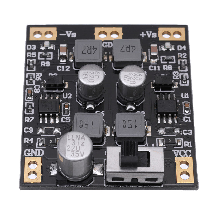 24V/15V/12V to 5V/12V Regulated Power Supply Module High Efficiency Low Ripple and Double Filter