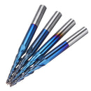 Drillpro NACO-blue 2 Flutes Ball Nose Milling Cutter R0.25/ R0.5/ R0.75/ R1.0 *30.5*D6*75 Milling Cutter