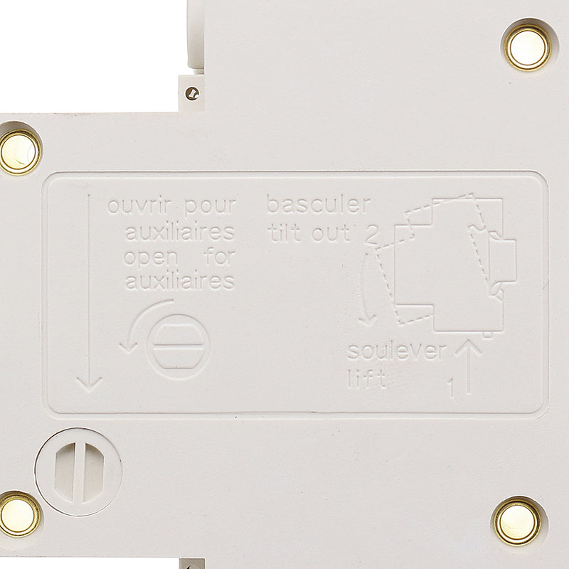 TAIXI DZ47SD-63 63A 50Hz/60Hz Circuit Breaker Dual Power Manual Transfer Switch