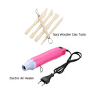 5pcs/set Wooden Polymer Clay Tools Clay Sculpting Tool Multi-functional Carving Ceramics Tools Pottery Tool