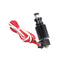 12V 40W V6 J-head Hotend Extruder Nozzle Kit with Cooling Fan/Teflon Tube/Drill Bits