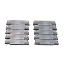 Drillpro 10pcs MGMN150-G Blades Insert for MGEHR 1010-1.5 Grooving Cutting Tool