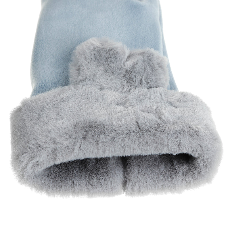 Women Winter Warm Gloves Outdoor Sport Touch Screen Windproof Full-finger Thermal Gloves