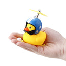Motorcycle Bicycle Car Bell Broken Wind Duck Riding Light Cycling Accessories Small Yellow Duck Helmet Child Horn