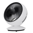 AUGIENB USB Rechargeable Portable Desk Strong Cooling Fan 270 Automatic Rotation