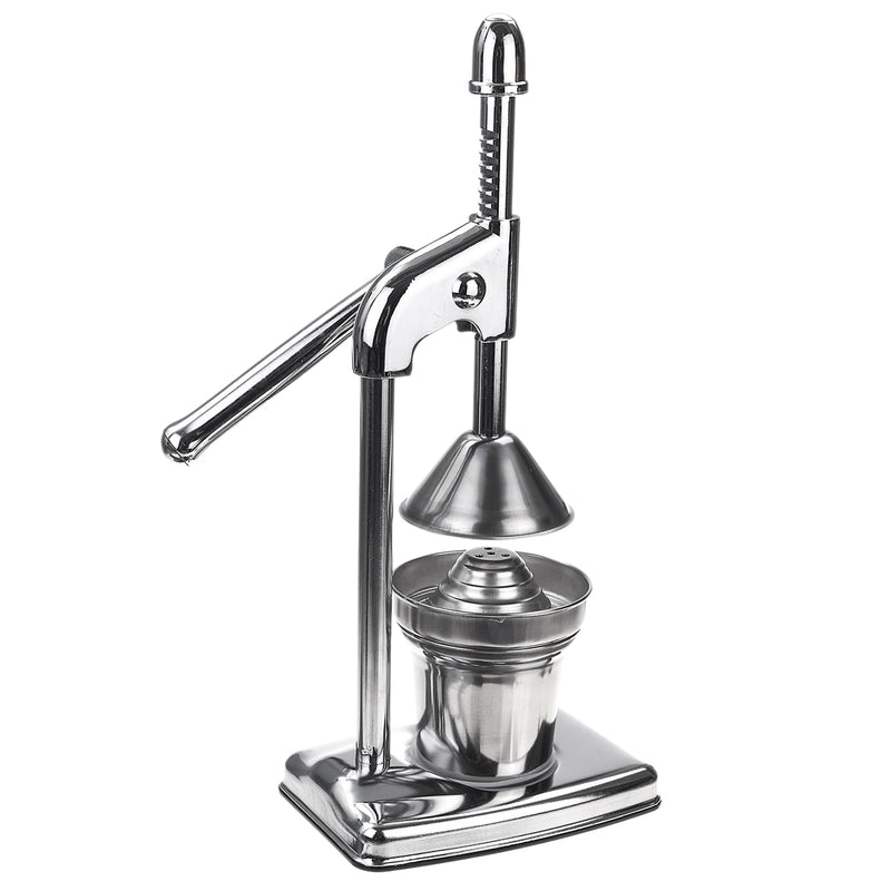 Stainless Steel Manual Citrus Juicer Orange Lemon Manual Juice Squeezer Silver