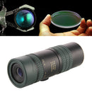 8-24X High Zoom Monocular BAK4 Prism HD Optical Lens Telescope Low Light Night Vision With Tripod Clip