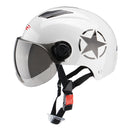 Universal Half Open Face Motorcycle Helmet Anti-UV Protect Eyes Sun Visor Goggle