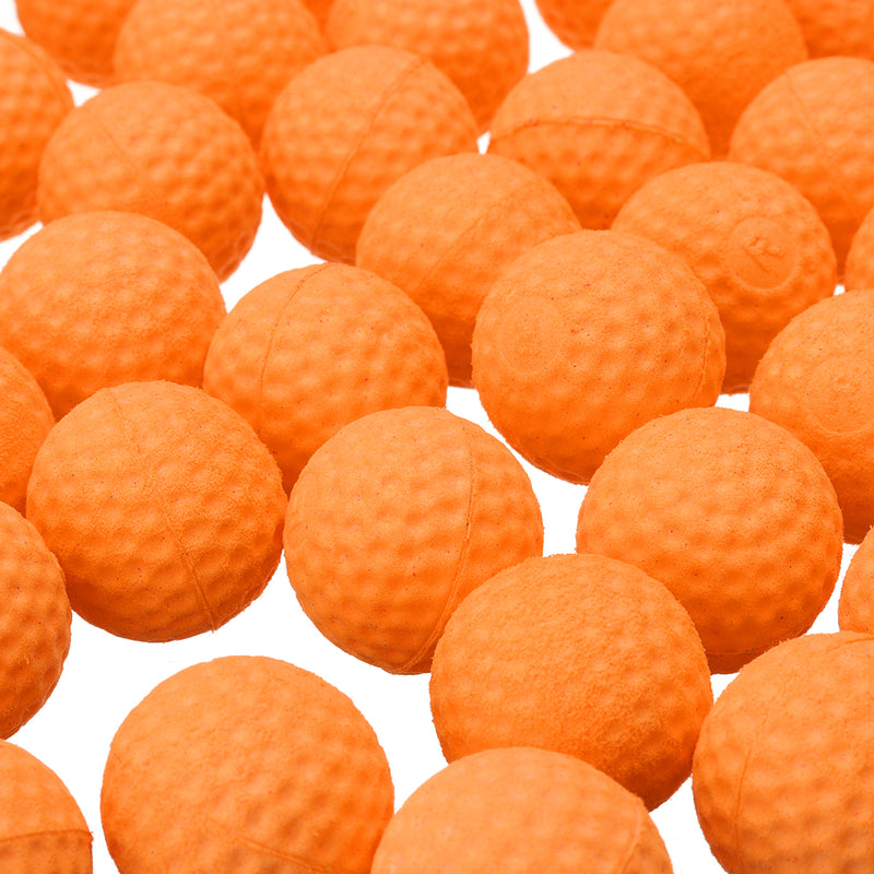 50Pcs Orange Round Replace Ball For Nerf Rival Apollo Zeus Toys