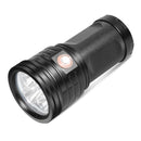 XANES XM11 T6 11x LEDs 3 Modes 2500Lumens USB Rechargeable LED Flashlight & Power Bank