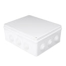 Dustproof Waterproof IP65 Junction Box Universal Electrical Enclosure Cable Case Junction Case Electrical Project Enclosure White