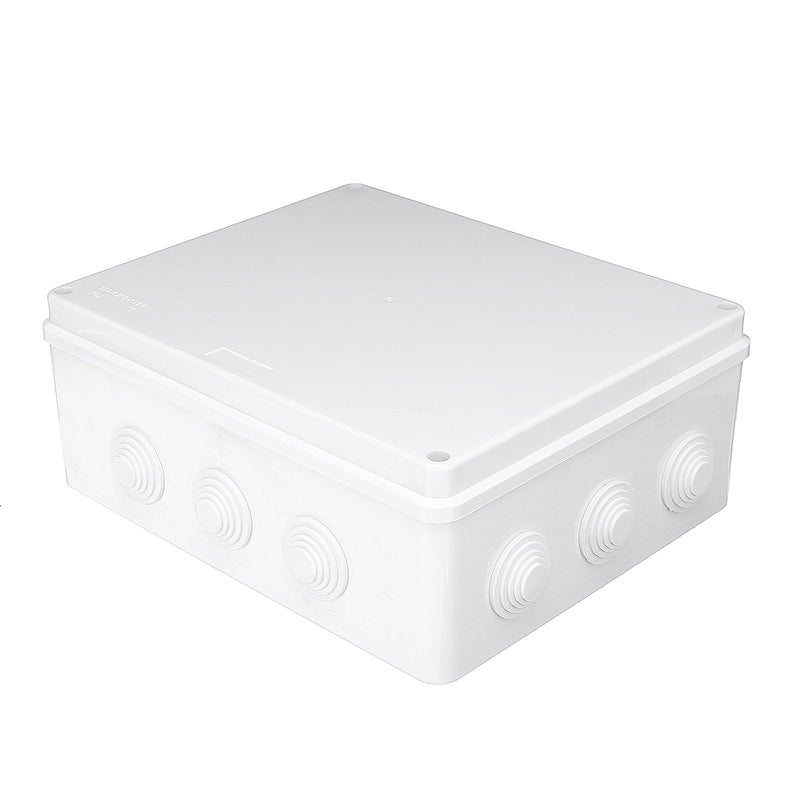 Dustproof Waterproof IP65 Junction Box Universal Electrical Enclosure Cable Case Junction Case Electrical Project Enclosure White