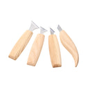 7Pcs Wood Carving Cutter Peeling Curved Woodwork Sculptural Carving Tool Set