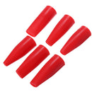 Drillpro 8pcs Universal Glue Nozzle Plastic Glass Glue Tip Mouth Nozzle