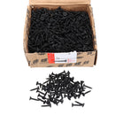 Suleve M3.5CP2 1000Pcs M3.5 20mm Corss Black Recessed Flat Head Self Tapping Ash Phosphorus Drywall Metric Threaded Wood Screw Nail Bolt