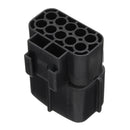 5X 10 Pin Way Waterproof Electrical Connector Plug for Wire Terminal Sockets ET