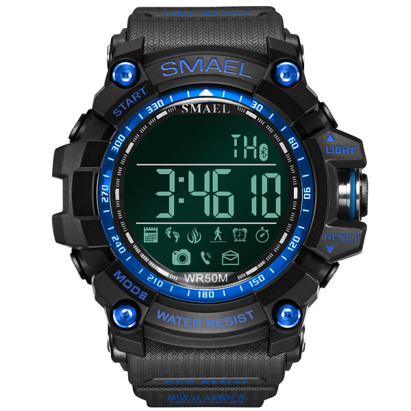 SMAEL LY01 Military Style bluetooth Watch Waterproof Male Sport Wrist Watch
