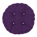 Round Corduroy Chair Pad Cushion Cover Thicker Patio Car Office Seat Sofa Tatami Mat