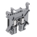 50Pcs UK2.5B/UK3N/UK5N Guide Rail Terminal Block 0.2-2.5m 32A 800V Connector Terminal
