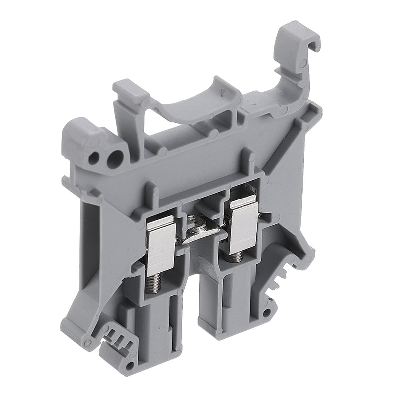 50Pcs UK2.5B/UK3N/UK5N Guide Rail Terminal Block 0.2-2.5m 32A 800V Connector Terminal