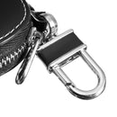 Universal Genuine Leather Car Key Case/Bag Zipper Holder Organizer with Keychain Ring 4 Colors