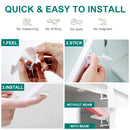 5/10/15Pcs No Drilling Cabinet Door Lock Child Safety Keys Lock Adhesive Locking