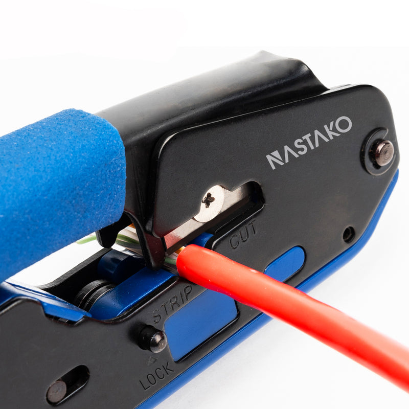 RJ45 Tool Network Crimper Crimping Tools Stripper Cuting Ethernet Cable Fit RJ45 Cat6 Cat5e Cat5 STP Plugs RJ45 Connector Cable Crimper Plier