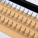 6D Black 6/8/10/12mm False Eyelash Individual Eyelashes Extension Cluster Kit Grafting Eyes Lashes