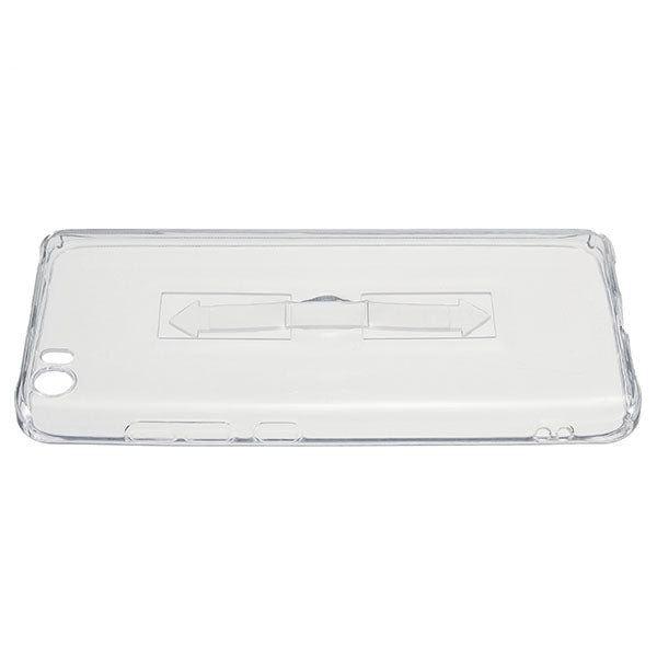 Retractable Finger Ring Holder Transparent Soft TPU Case for Xiaomi Mi5