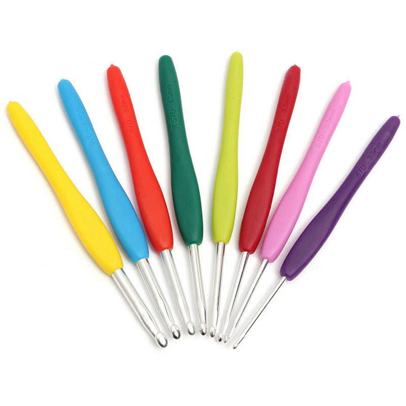 1 Set Crochet hooks Needles Stitches knitting Craft Case crochet set in Case Yarn Hook DIY Crafts