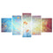 5Pcs Modern Tree Canvas Print Paintings Wall Art Pictures Home Decorations Unframed