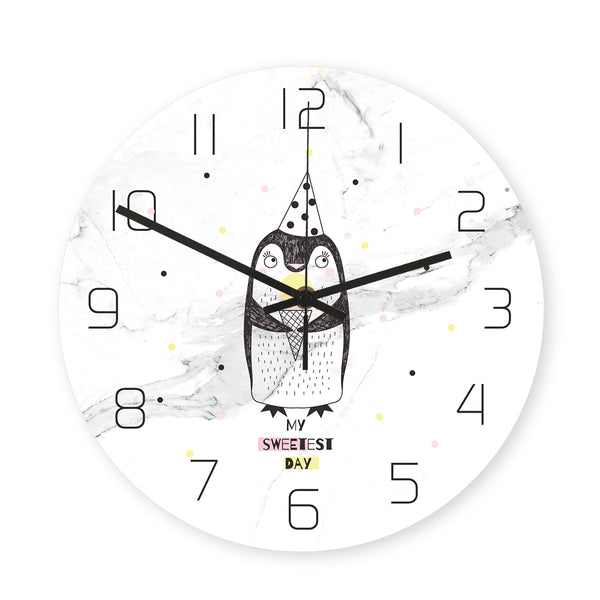 Loskii CC060 Creative Wall Clock Mute Wall Clock Quartz Wall Clock For Home Office Decorations