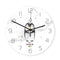 Loskii CC060 Creative Wall Clock Mute Wall Clock Quartz Wall Clock For Home Office Decorations