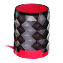 Mini Wireless bluetooth Speaker FM Radio TF Card Colorful Light Music Speaker with Mic
