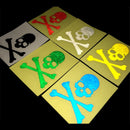 BIKIGHT Bicycle Reflective Decals Sticker Cycling Bike Fixed Gear Skeleton Stickers Safety Bicycle