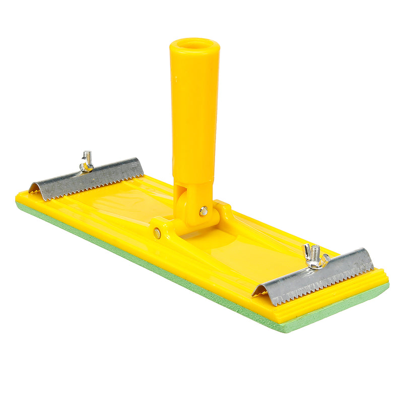 1.2m Adjustable Telescopic Handle Mop Retractable Pole Stick Cleaning Brush Sander Head Bracket Washing Baseboard Cleaning