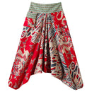 Women Yoga Pants Harem Drop Crotch Bohemian Trousers Elastic Loose Bloomers Nepal Style