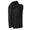 Electric USB Heatiing Warm Hooded Jacket Winter Heated Back + Abdomen + Neck Vest 3 Temperature Control