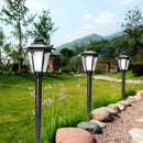 Solar Power LED Path Way Wall Landscape Garden Fence Solar Garden Light Post Outdoor Light