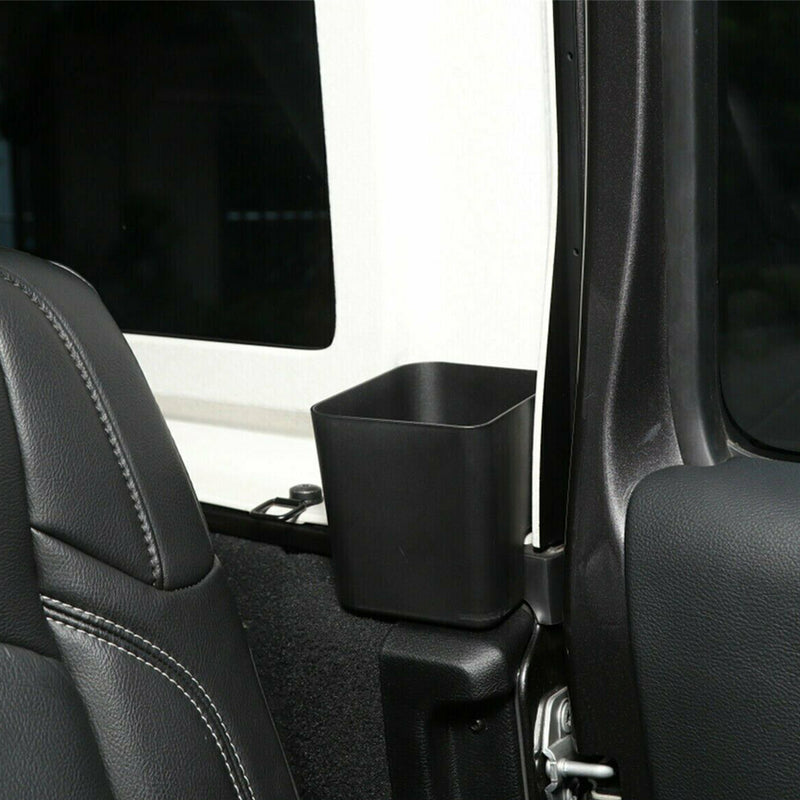 ABS Plastic DIY Car Rear Seat Side Storage Box for Jeep Wrangler JL 2018-2019