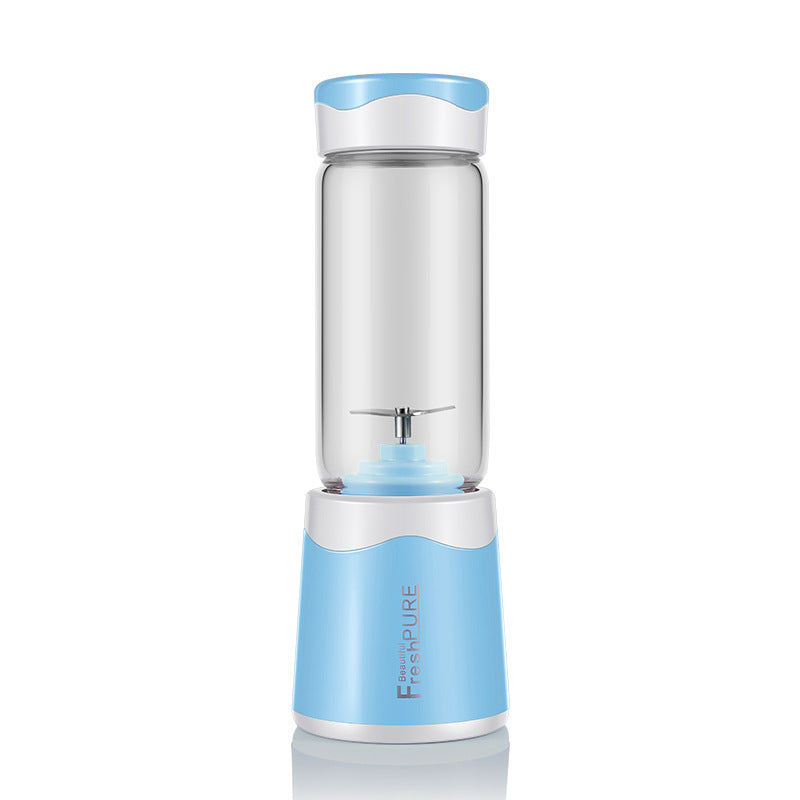 Multi-function 6 Blades 400mL USB Electric Fruit Juicer Smoothie Maker Blender Juice Bottle Cup Machine