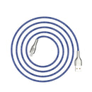 HOCO U59 Nylon Micro USB Charging Data Sync Cable Touch LED Light for Tablet Smartphone 1.2M