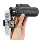 IPRee 12X50 Telescope Universal Camera Clip Aluminum Alloy Tripod High Power Night Light Monocular