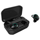 KUMI T3S All In One TWS Smart Touch bluetooth 5.0 Headset LED Display Stereo Bass Waterproof Earphone With 3300mAh Charging Box for Xiaomi